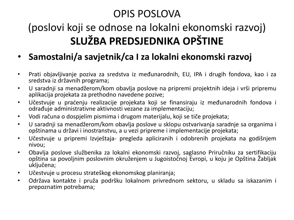 opis poslova 2