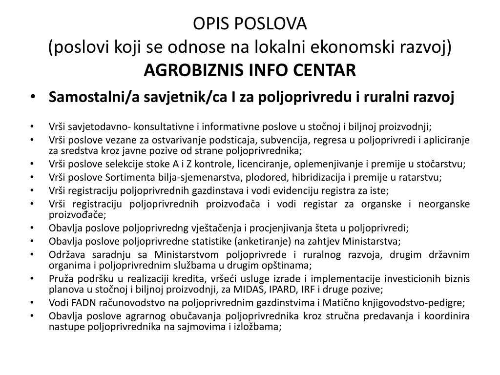 opis poslova 5