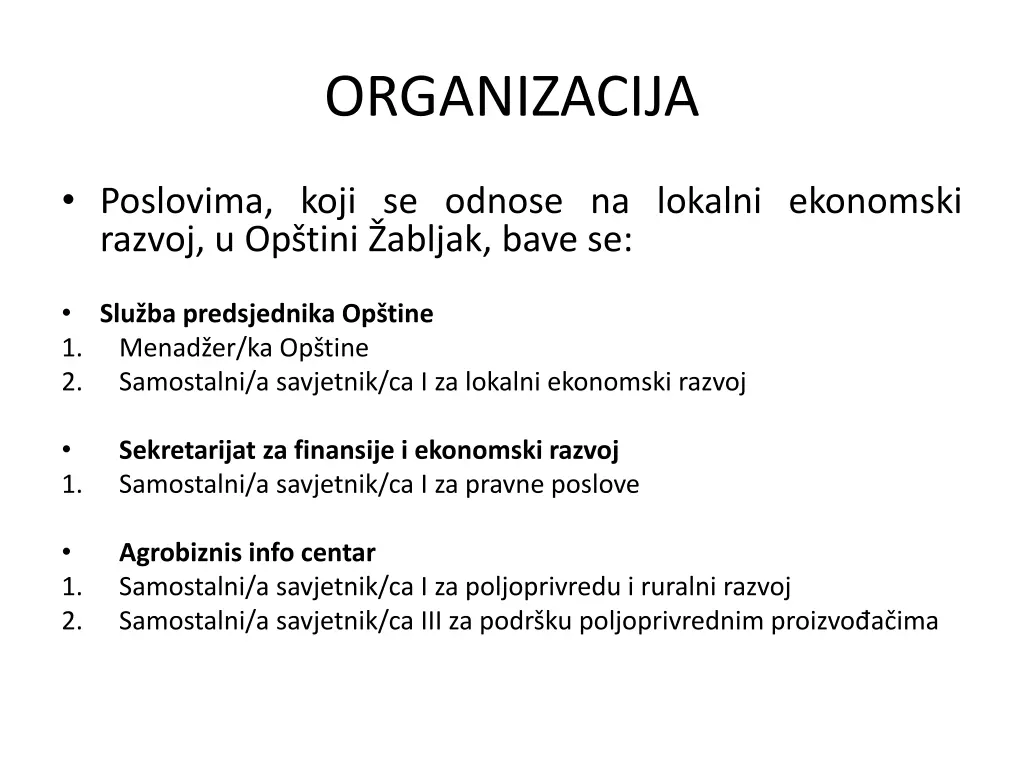 organizacija