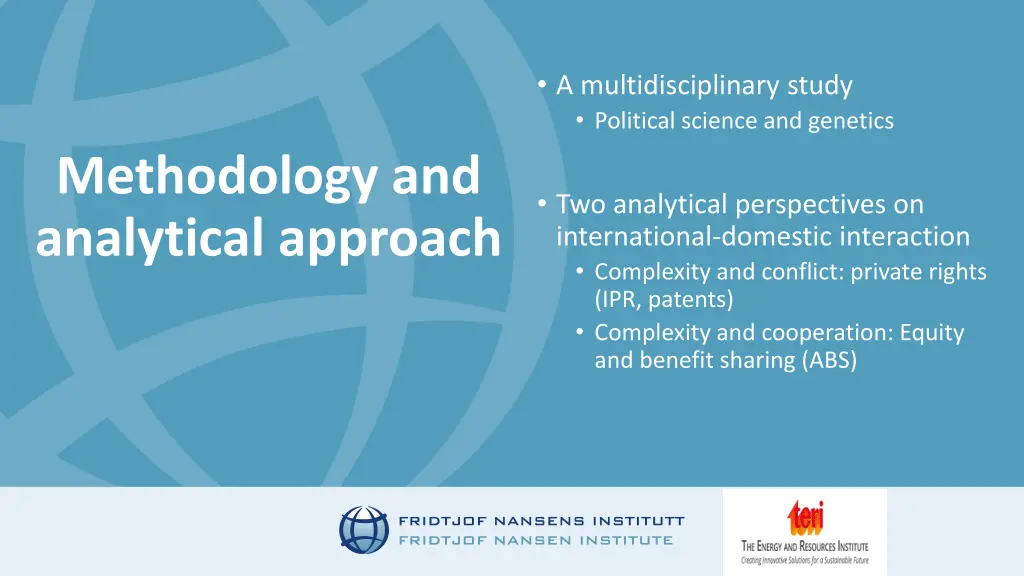 a multidisciplinary study political science