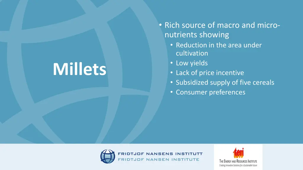 rich source of macro and micro nutrients showing