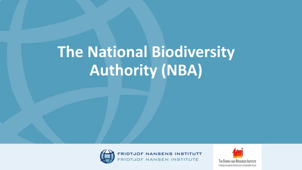 the national biodiversity authority nba