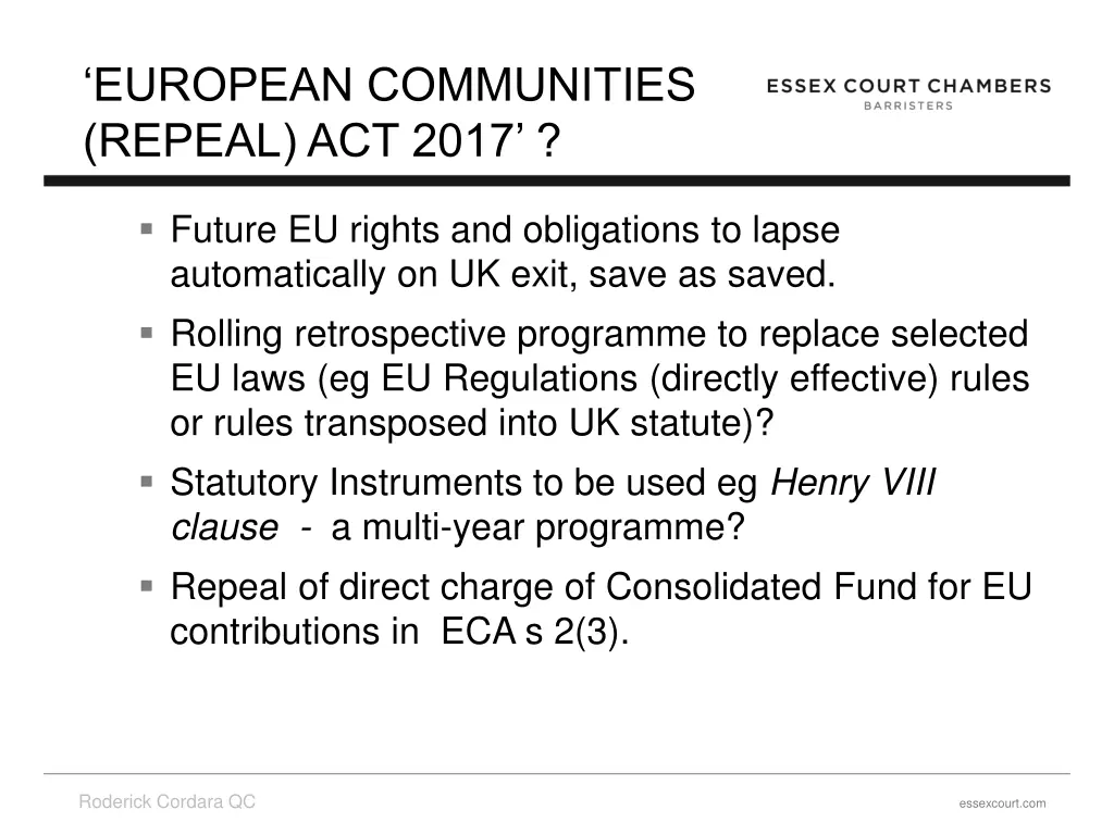 european communities repeal act 2017