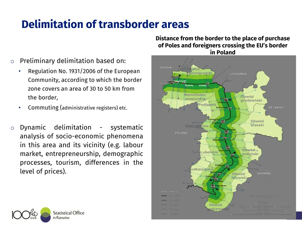 delimitation of transborder areas