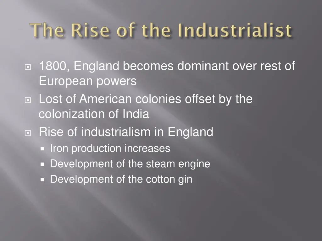 1800 england becomes dominant over rest