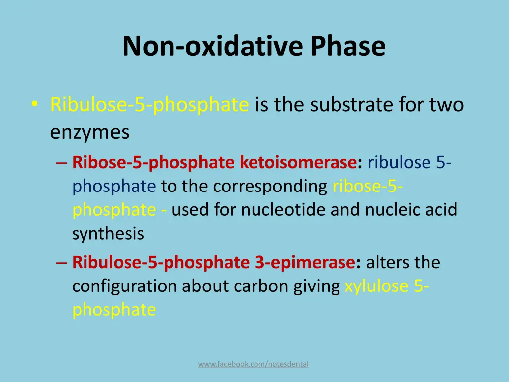 non oxidativephase