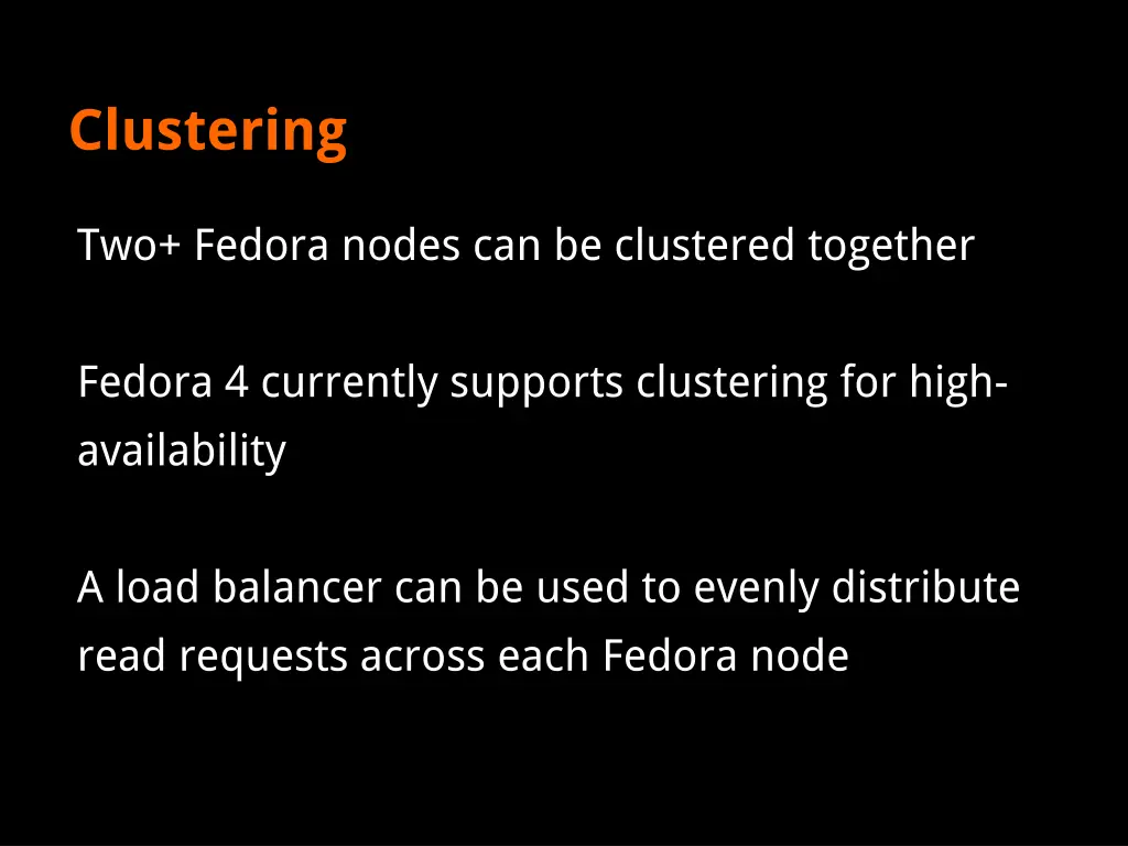 clustering