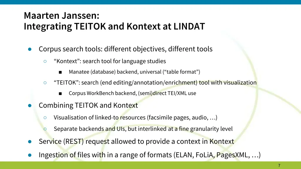 maarten janssen integrating teitok and kontext