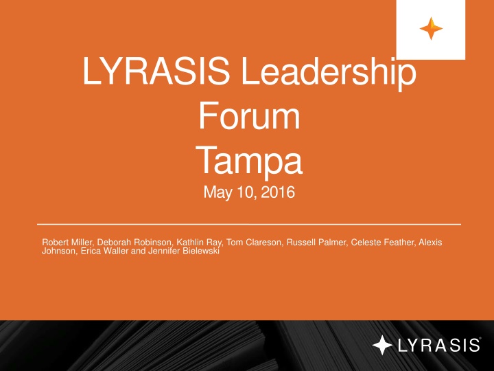 lyrasis leadership forum tampa may 10 2016