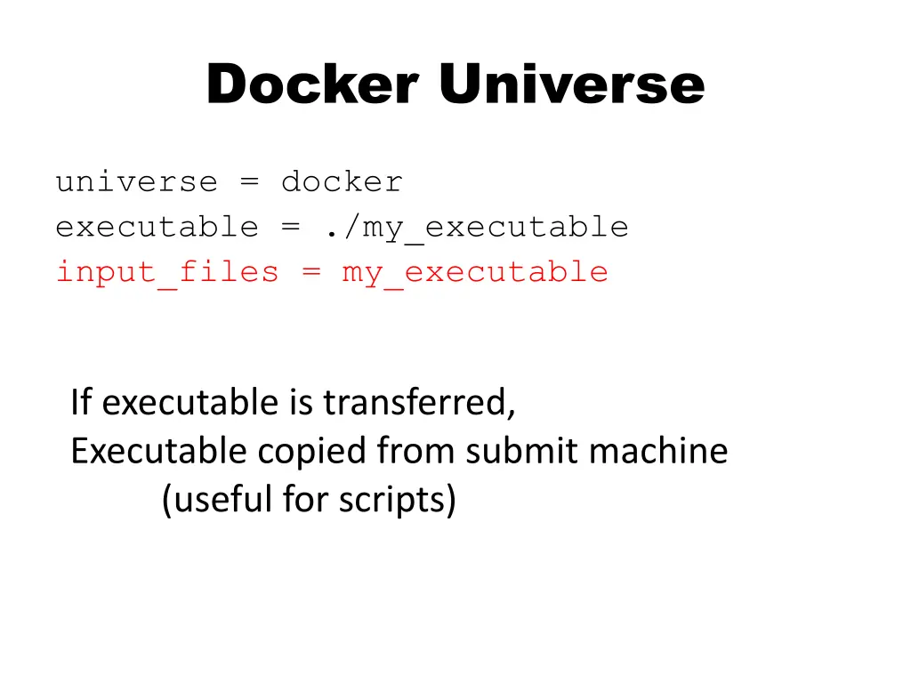 docker universe 3