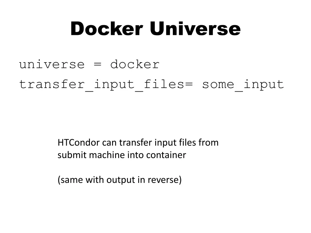 docker universe 5