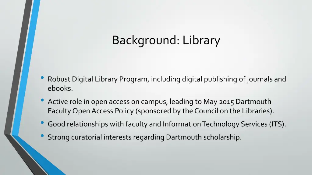 background library