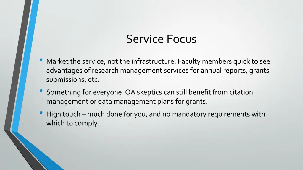 service focus