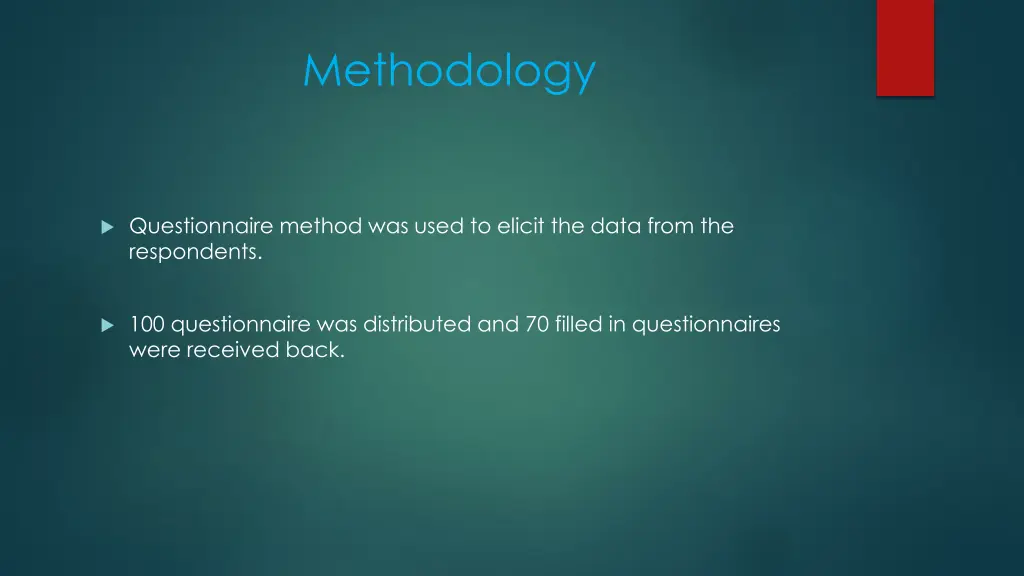 methodology