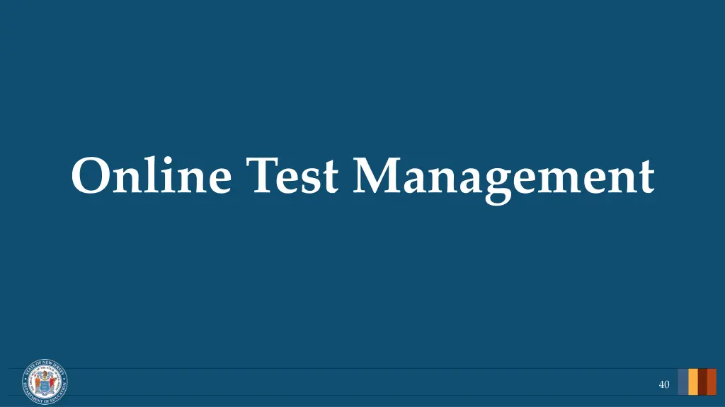 online test management