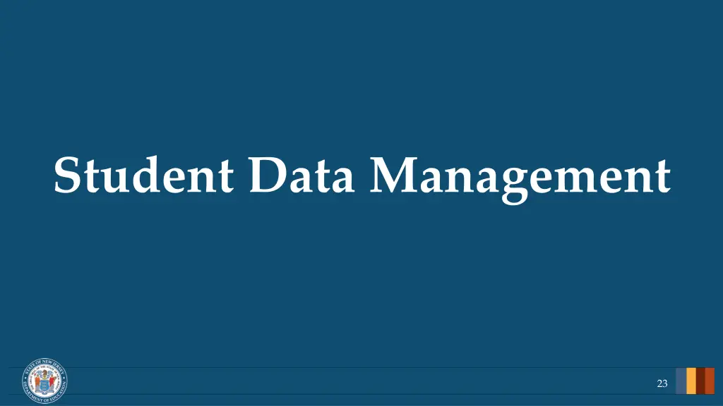 student data management