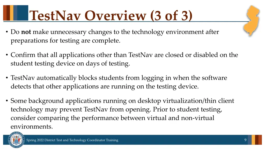 testnav overview 3 of 3