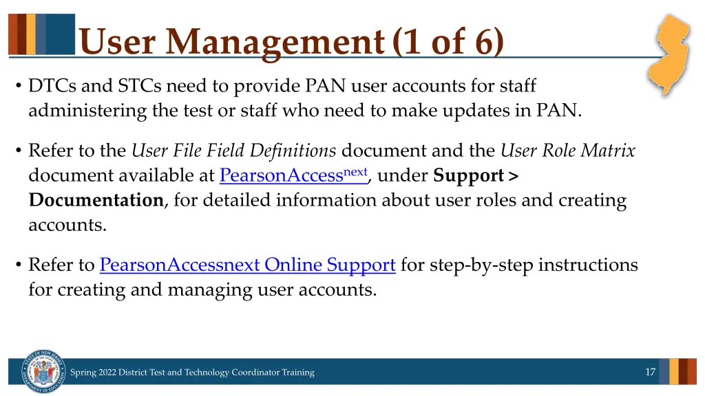 user management 1 of 6