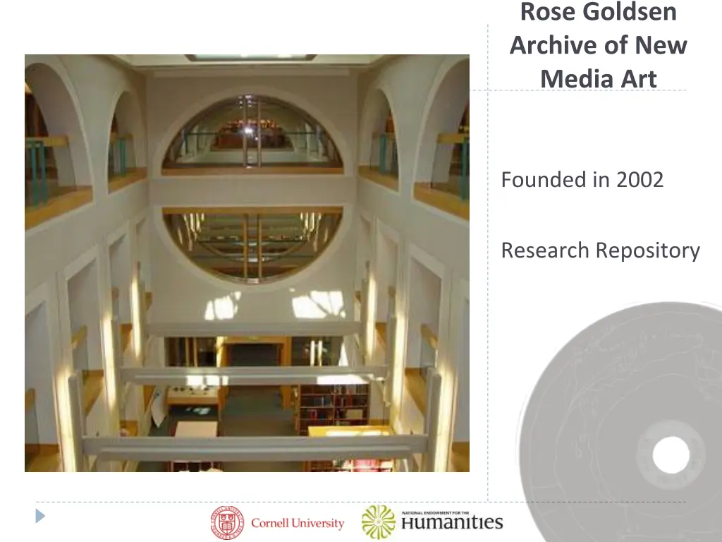 rose goldsen archive of new media art