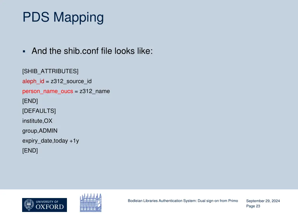 pds mapping 1