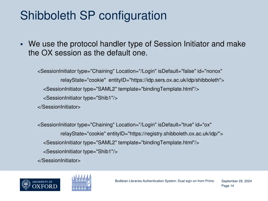 shibboleth sp configuration 1