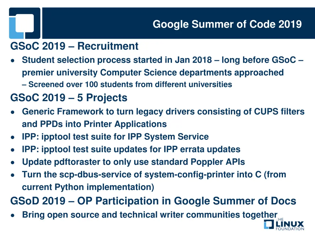 google summer of code 2019