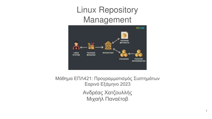 linux repository management