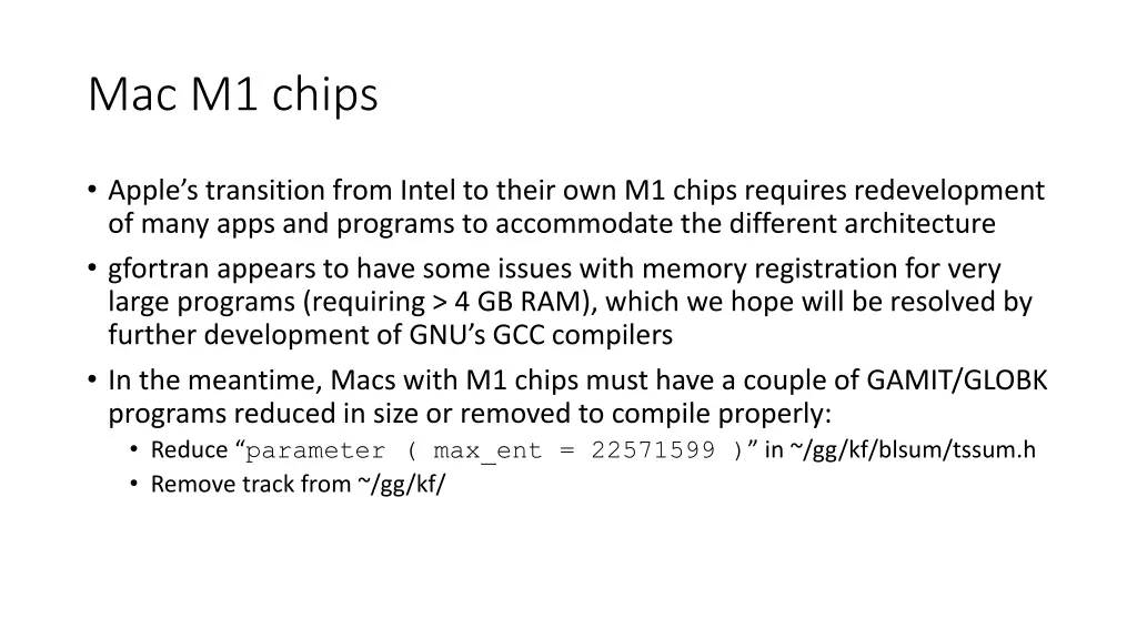 mac m1 chips