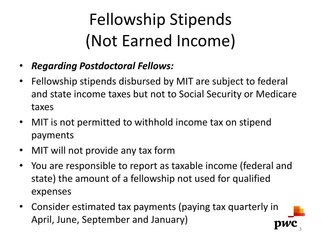 fellowship stipends not earned income 1