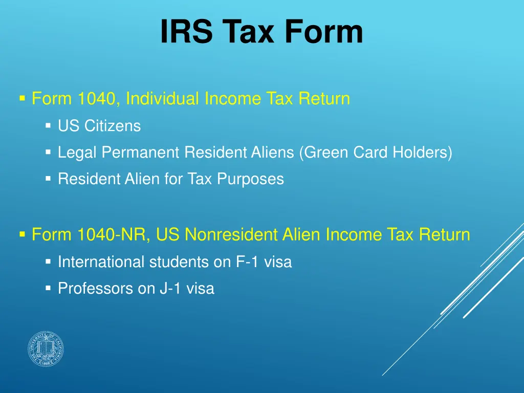 irs tax form