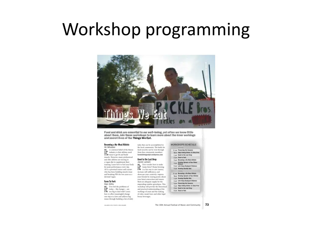 workshop programming 2