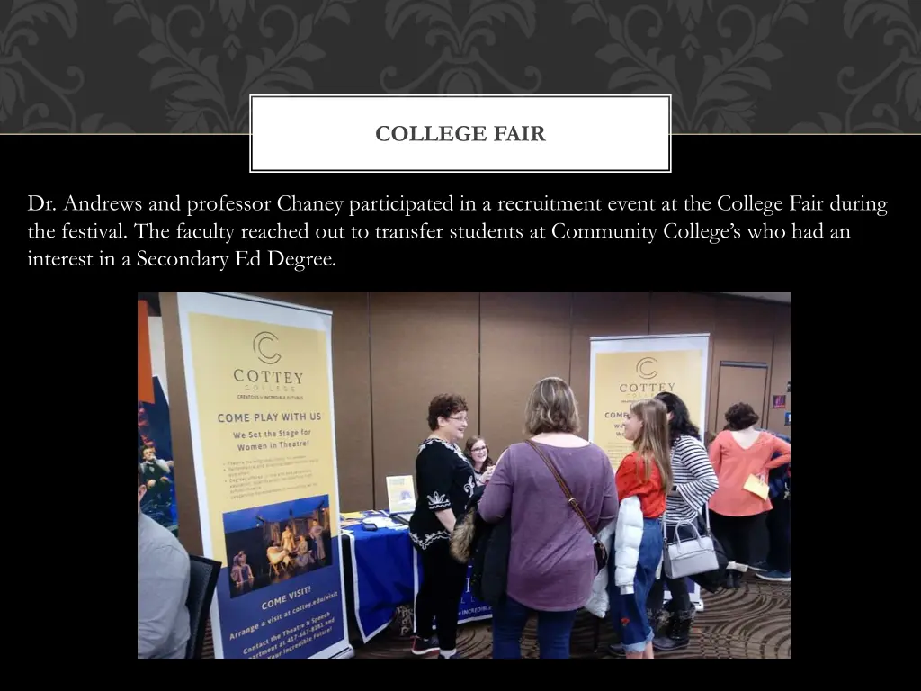 college fair