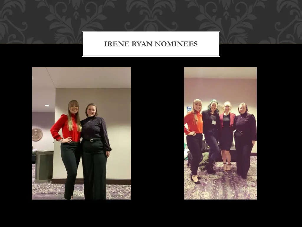 irene ryan nominees