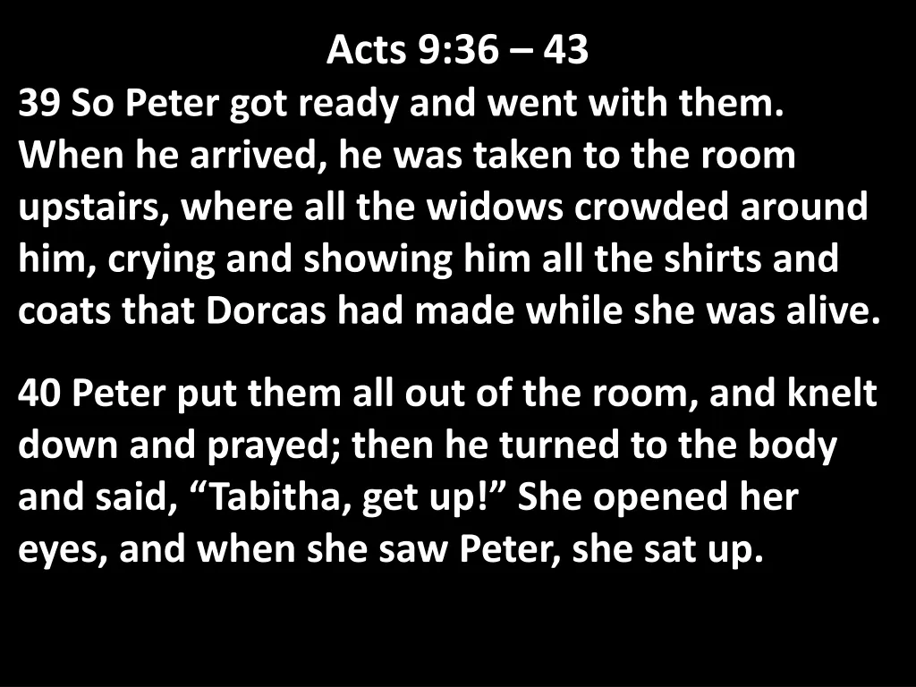 acts 9 36 43 1