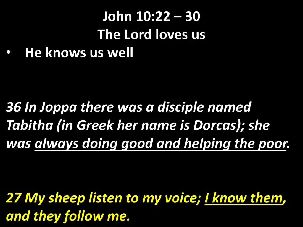 john 10 22 30 the lord loves us 3