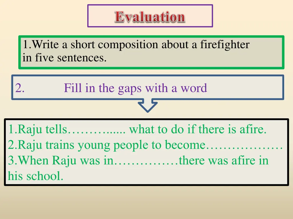 1 write a short composition about a firefighter