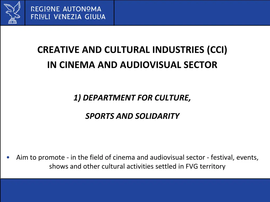 creative and cultural industries cci in cinema