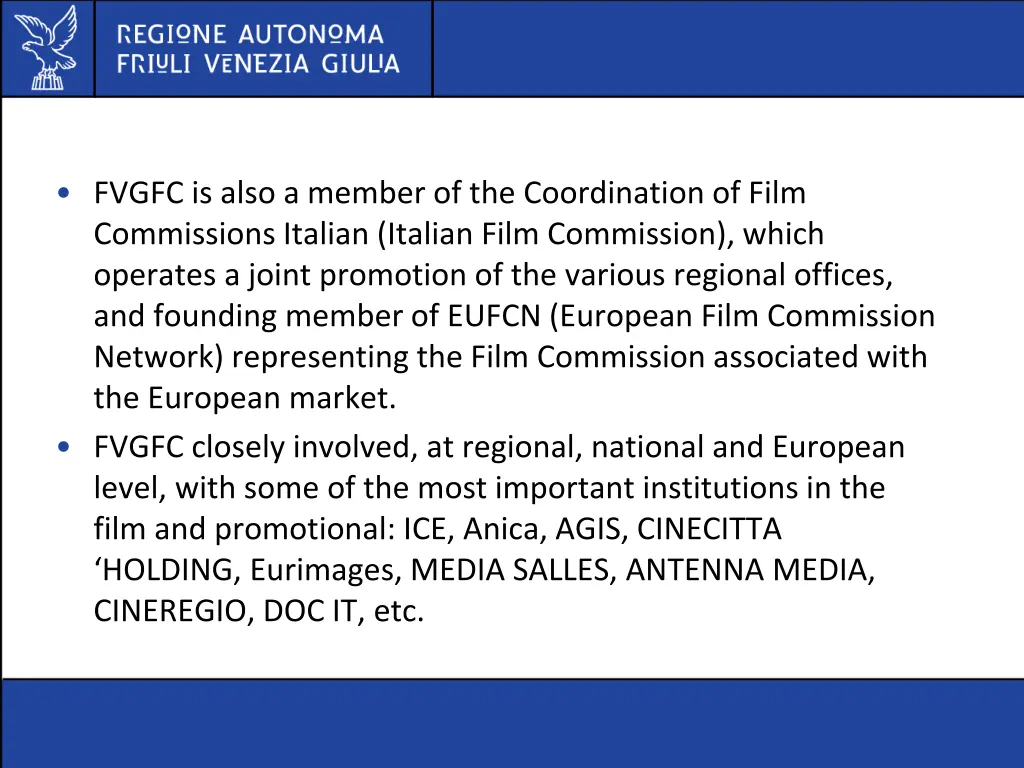 fvgfc is also a member of the coordination