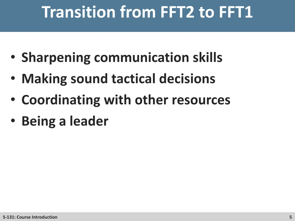 transition from fft2 to fft1