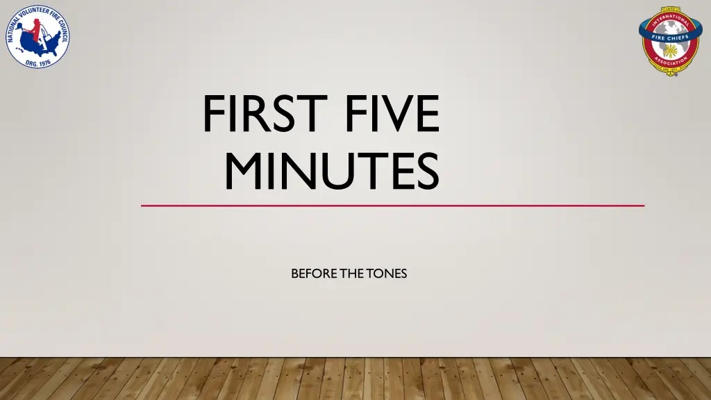 first five minutes 1