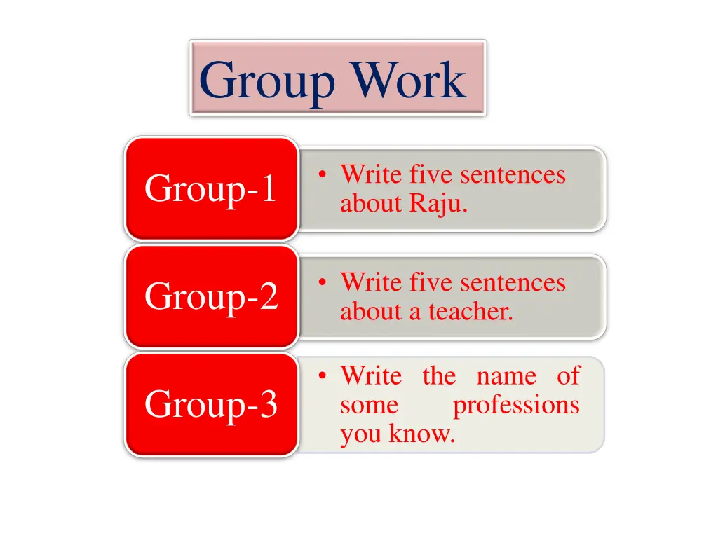 group work