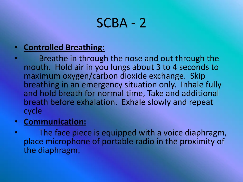 scba 2 3