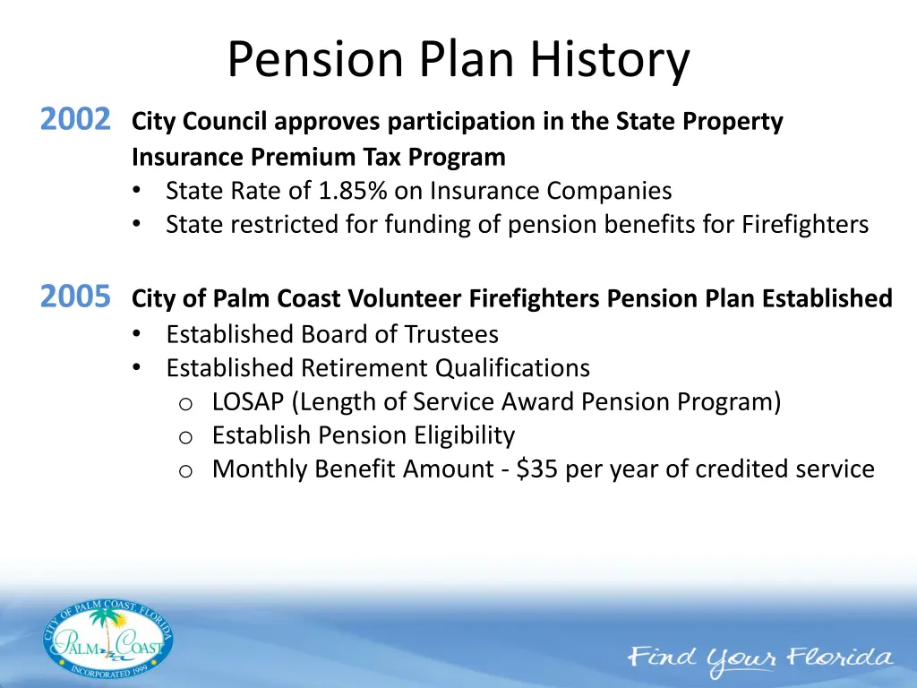 pension plan history