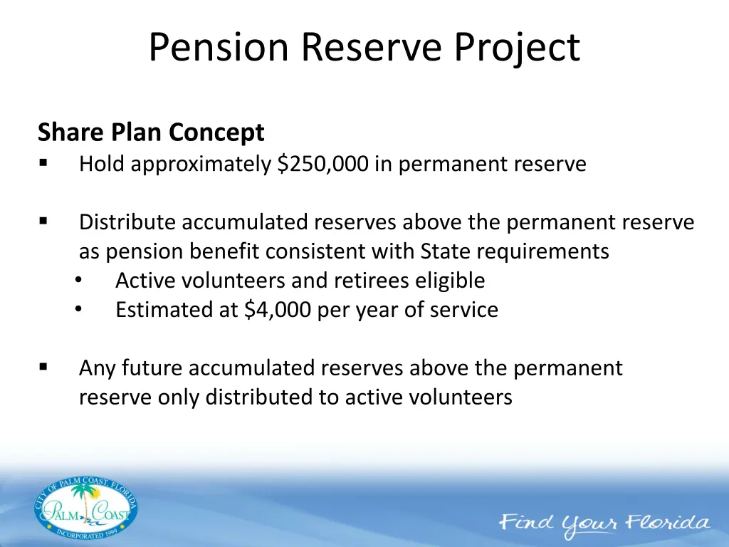 pension reserve project 1