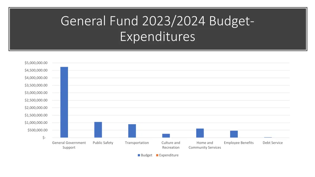 general fund 2023 2024 budget expenditures