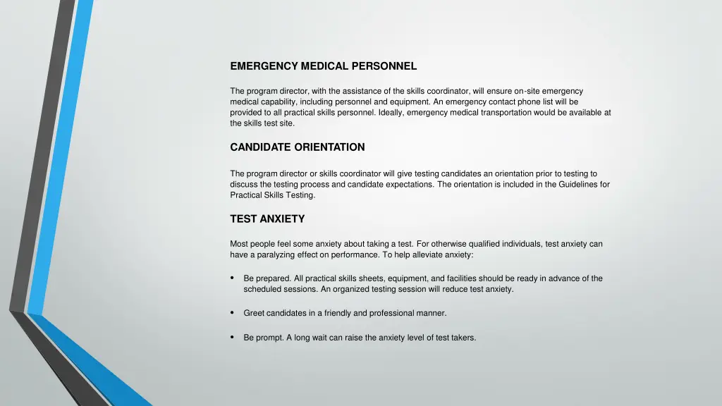 emergency medical personnel