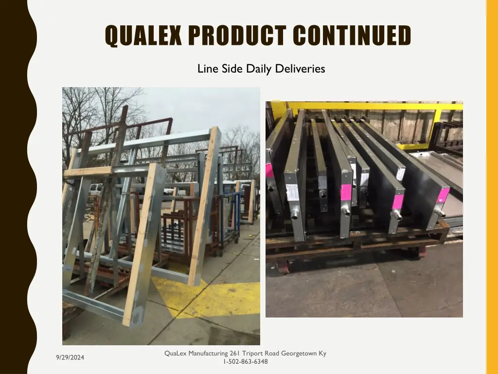 qualex product continued