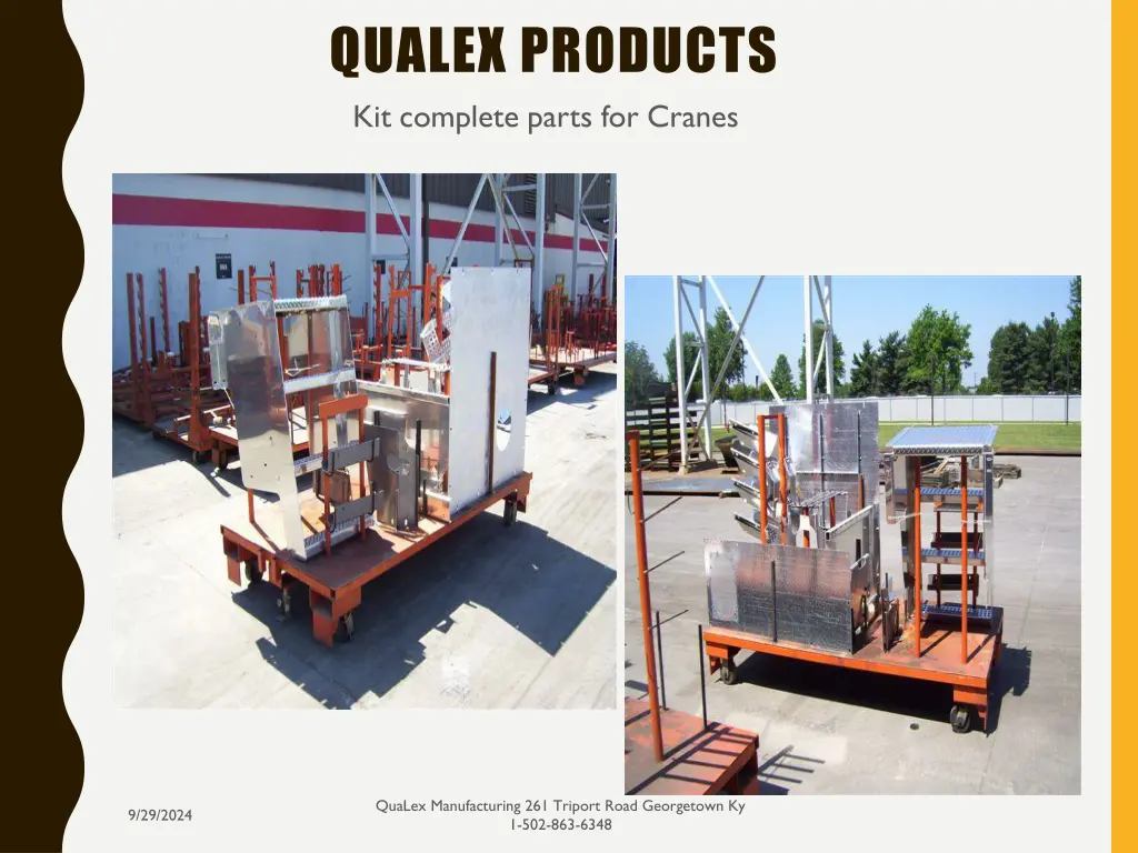 qualex products kit complete parts for cranes