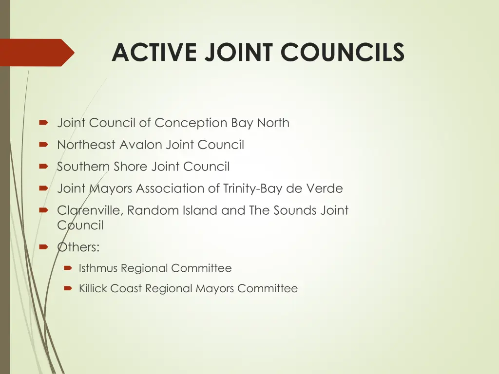 active joint councils