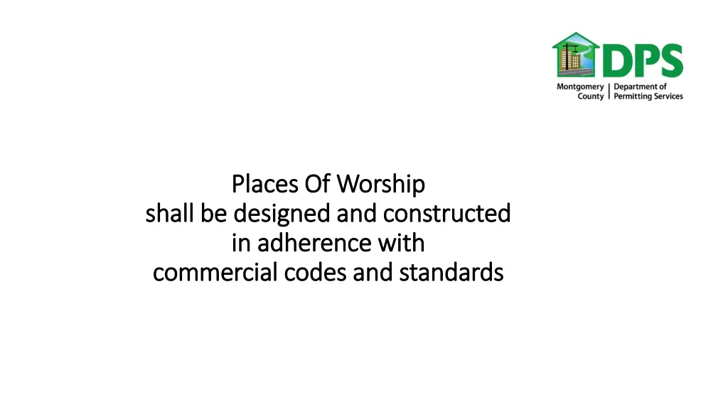 places of worship places of worship shall